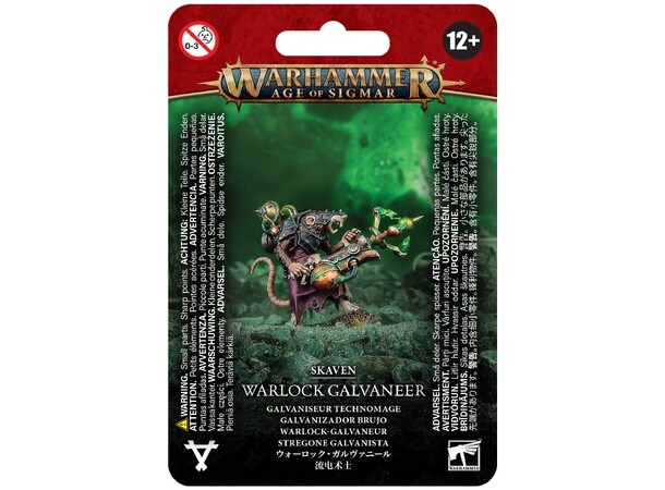 Skaven Warlock Galvaneer Warhammer Age of Sigmar 