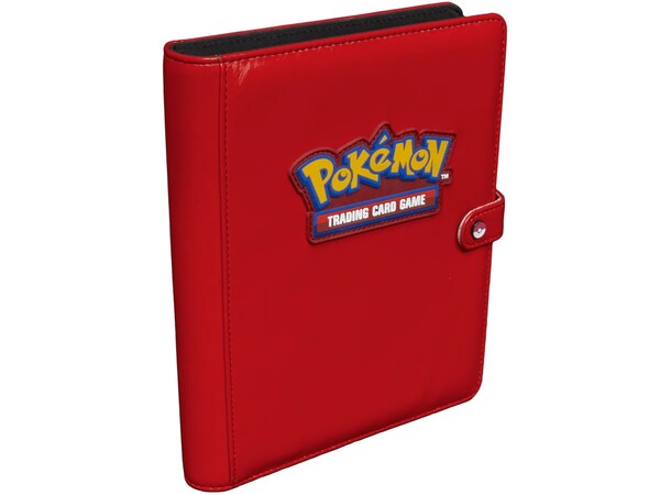Snap Binder Pokemon 4-Pocket Röd Ultra Pro 