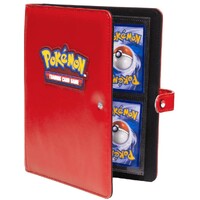Snap Binder Pokemon 4-Pocket Röd Ultra Pro
