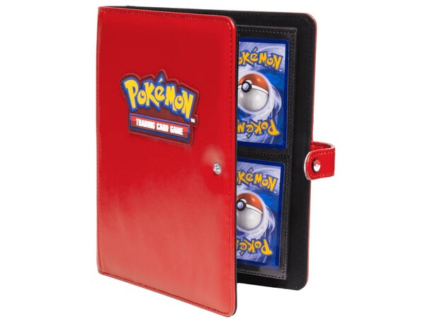 Snap Binder Pokemon 4-Pocket Röd Ultra Pro 