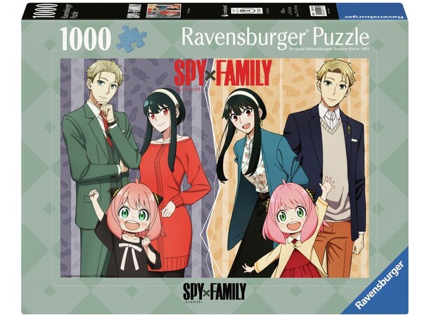 Spy X Family 1000 bitar Pussel Ravensburger Puzzle 