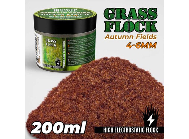 Static Grass Autumn Fields 4-6mm 200ml Green Stuff World 
