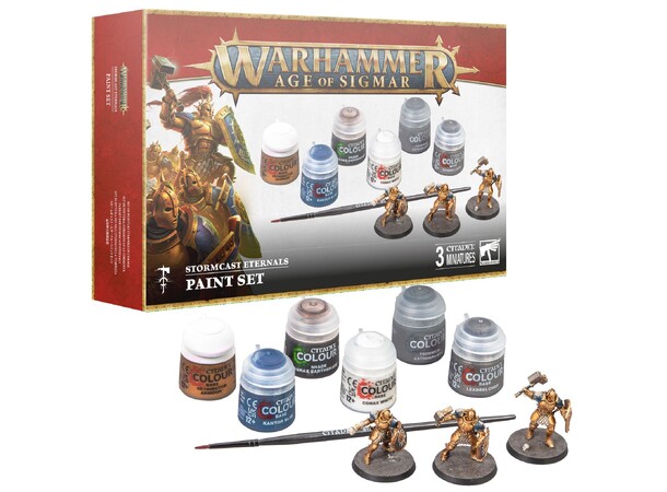 Stormcast Eternals Paint Set Warhammer Age of Sigmar 