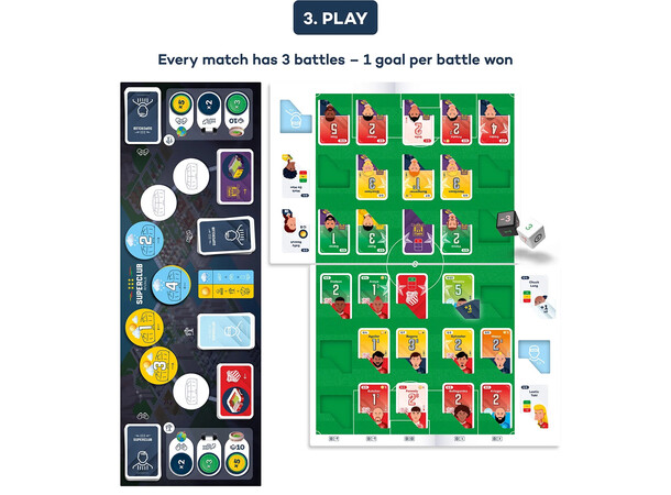 Superclub Rivals Brädspel 