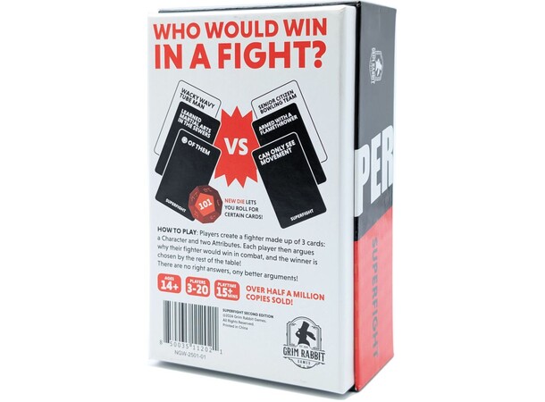 Superfight Second Edition Kortspel 
