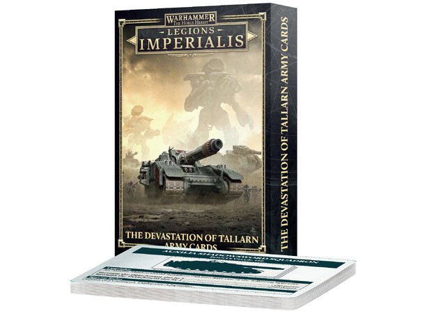 The Devastation of Tallarn Army Cards The Horus Heresy - Legions Imperialis 