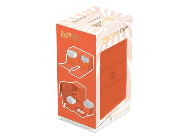 Twin Flip N Tray Xenoskin 200+ Peach Ultimate Guard - Summer Edition 2025 