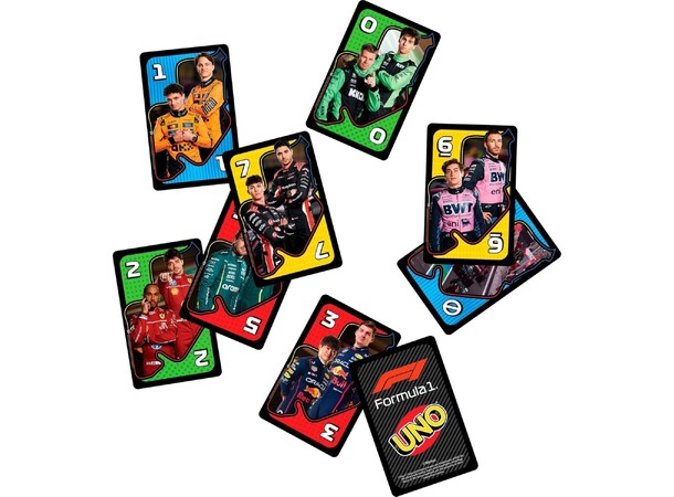 UNO Formula 1 Kortspel 