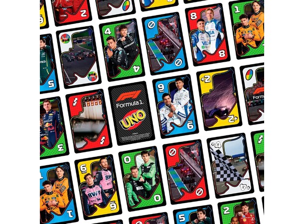 UNO Formula 1 Kortspel 