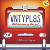 VNTYPL8S Partyspel Vanity Plates