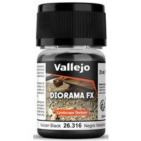 Vallejo Diorama FX Vulcan Blac 0,1-0,6mm Landscape Texture - 35ml