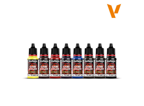 Vallejo Game Color Set Wash 