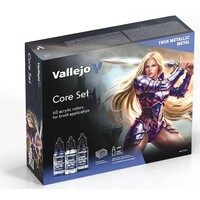 Vallejo True Metallic Core Set True Metallic Metal