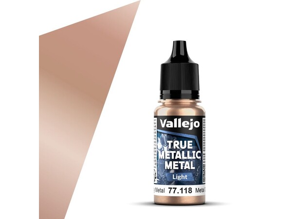 Vallejo True Metallic Light Rusty Metal True Metallic Metal 
