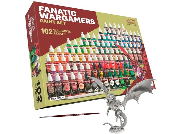 Warpaints Fanatic Wargamers Paint Set Army Painter 