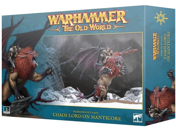 Warriors of Chaos Chaos Lord Manticore Warhammer The Old World 