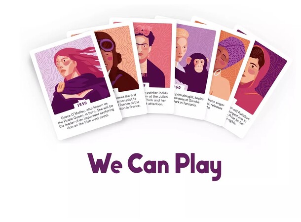 We Can Play Kortspel Women Who Changed the World 