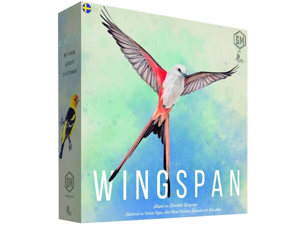 Wingspan Brädspel - Second Edition Svensk utgåva 