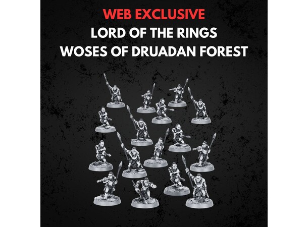 Woses of Druadan Forest Middle-earth Strategy Battle Game 