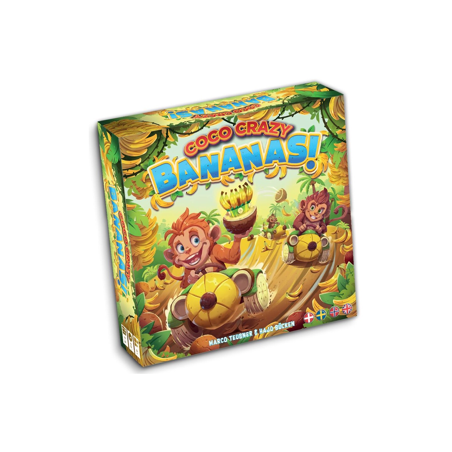 Coco Crazy Bananas Brädspel Svensk utgåva