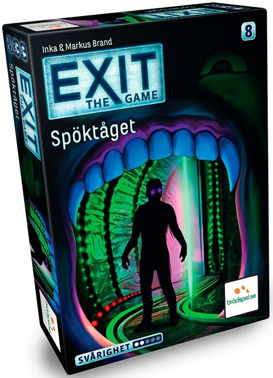 EXIT 8 Spöktåget Brädspel Svensk utgåva