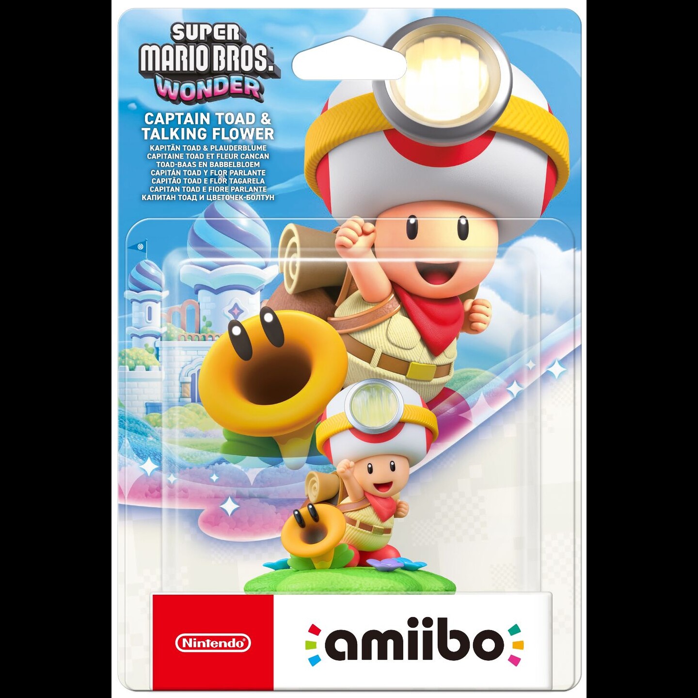 Amiibo Captain Toad & Talking Flower