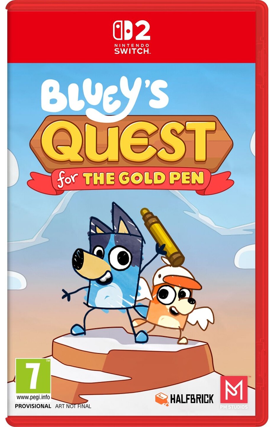 Blueys Quest for the Gold Pen Switch 2