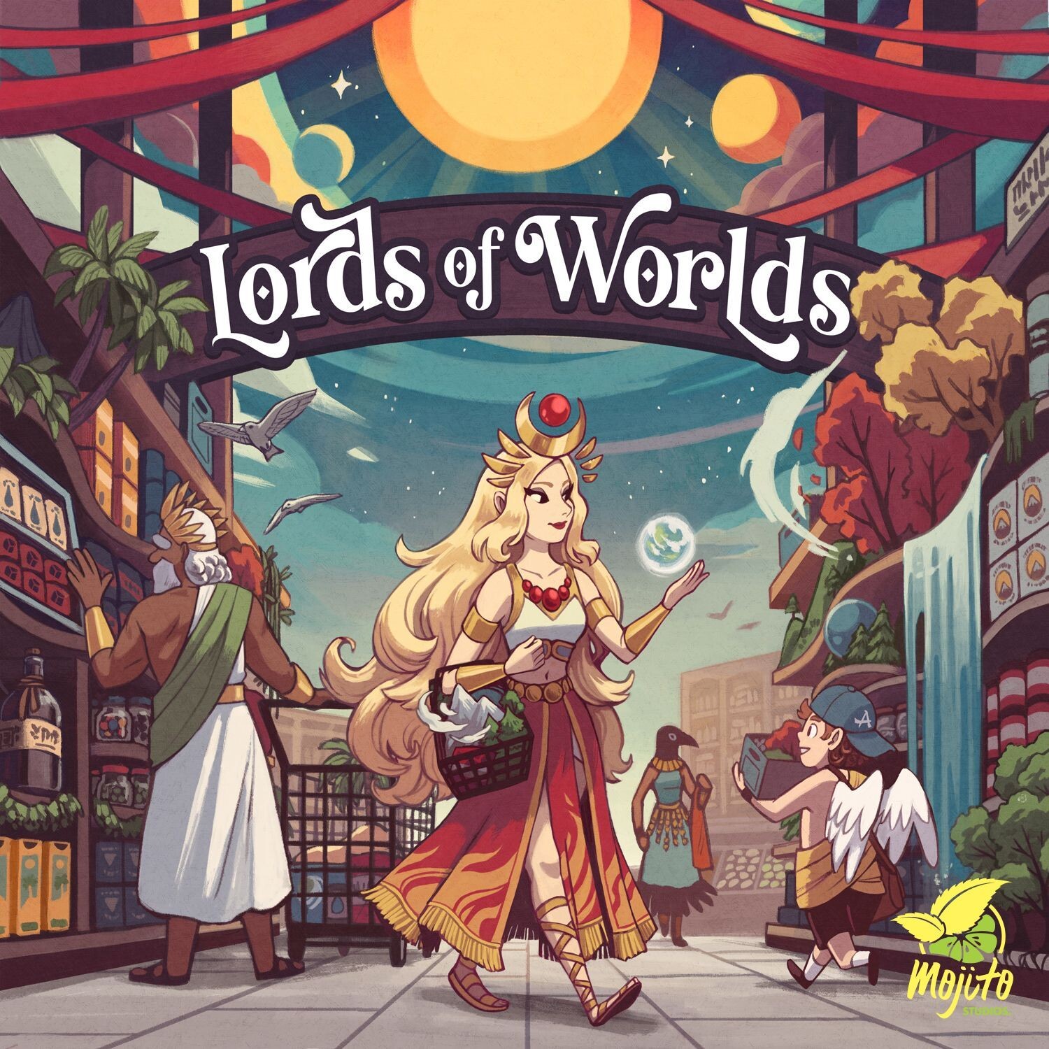 Lords of Worlds Brädspel