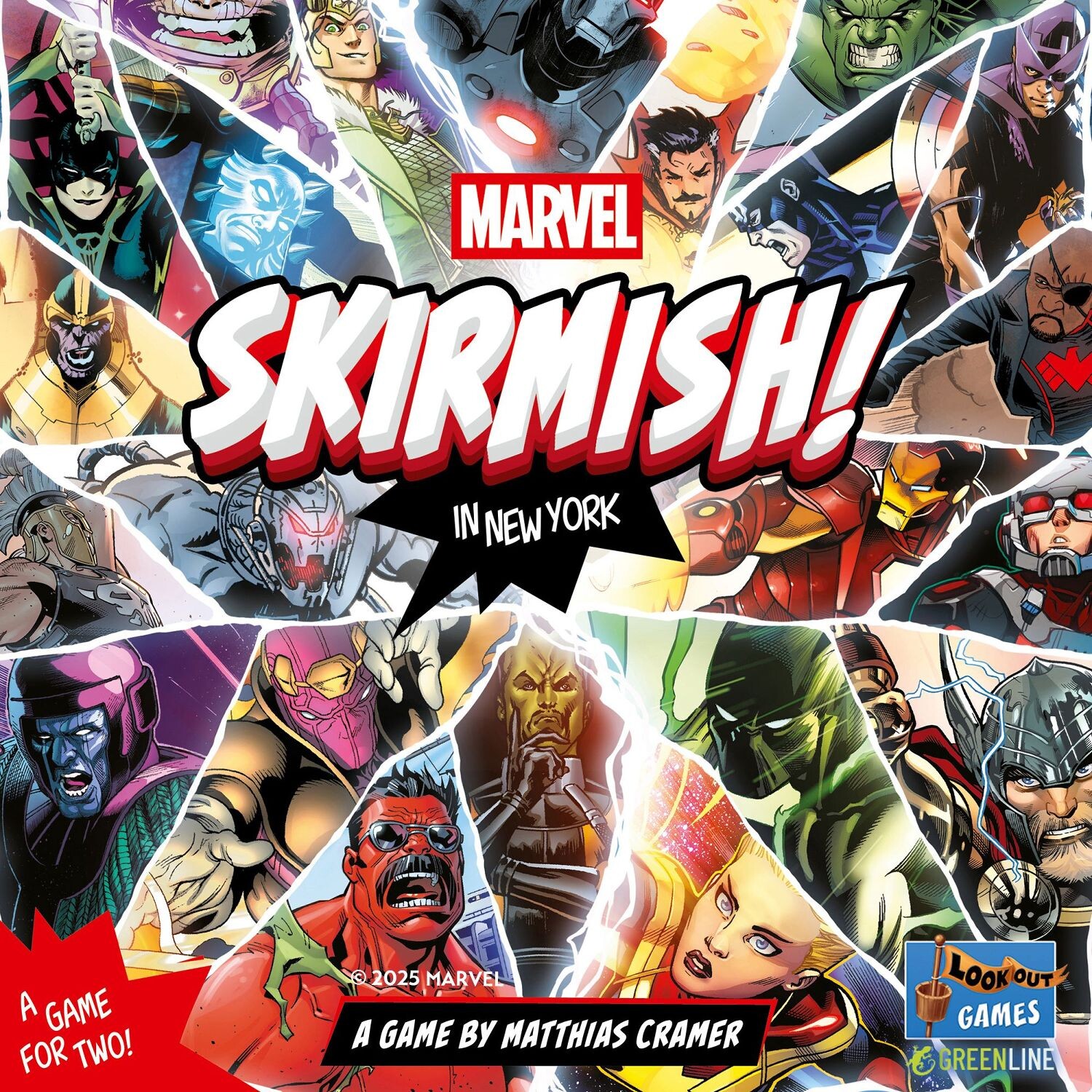 Marvel Skirmish in New York Brädspel