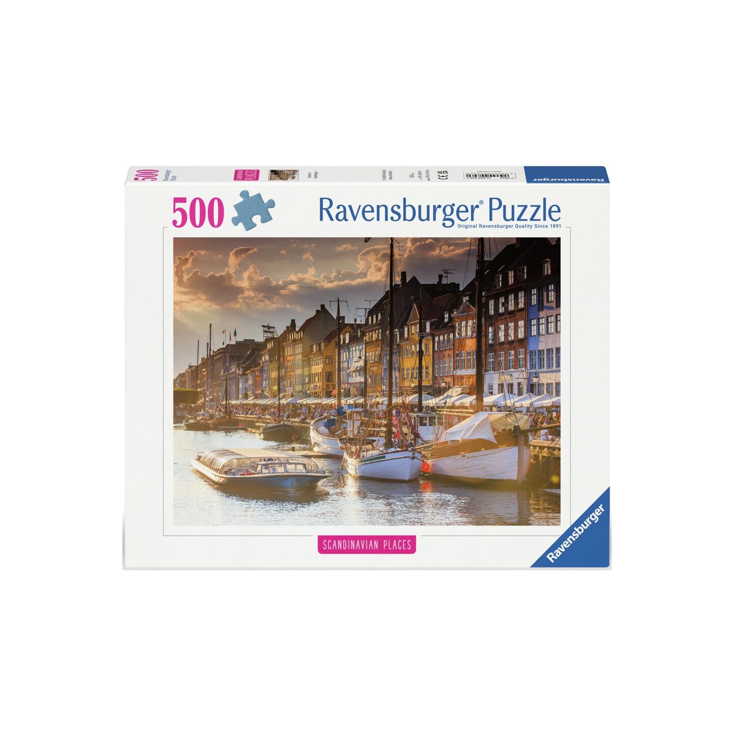 Sunset in Copenhagen 500 bitar Pussel - Ravensburger Puzzle