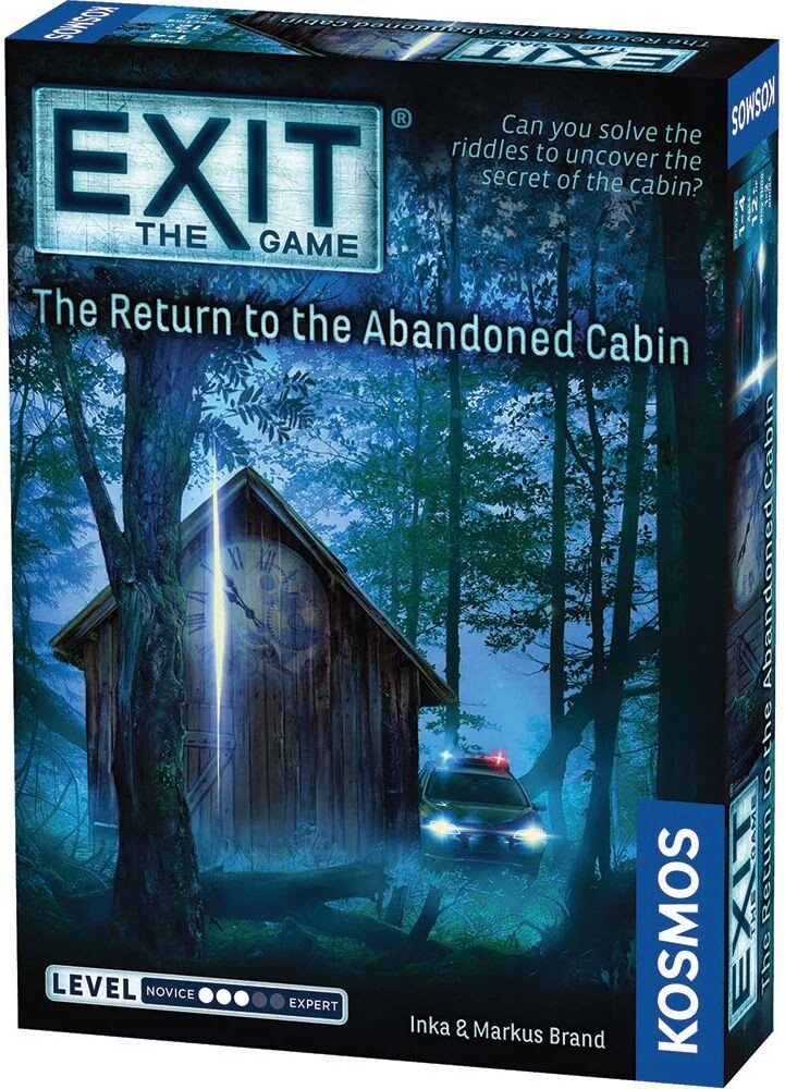 EXIT Return Abandoned Cabin Brädspel