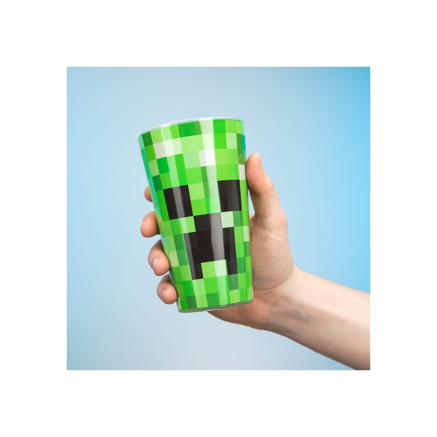 Minecraft Dryckesglas Creeper 0,4 liter