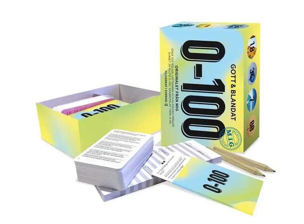 0-100 Gott & Blandat Frågespel Svensk utgåva 