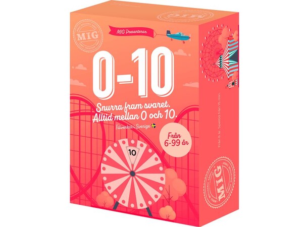 0-10 Frågespel Svensk utgåva 