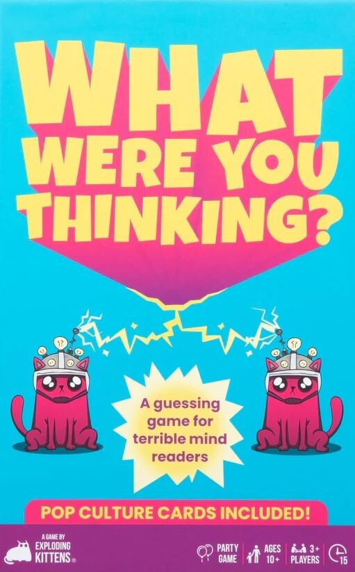 What Were You Thinking Partyspel Pop Culture Edition