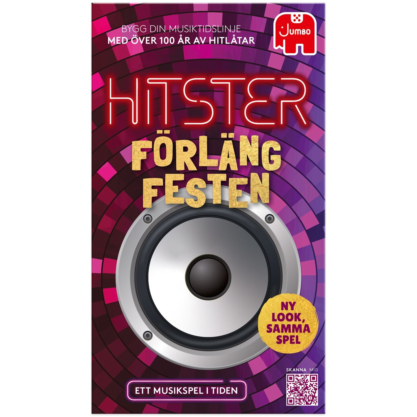 Hitster Förläng Festen Partyspel Svensk utgåva