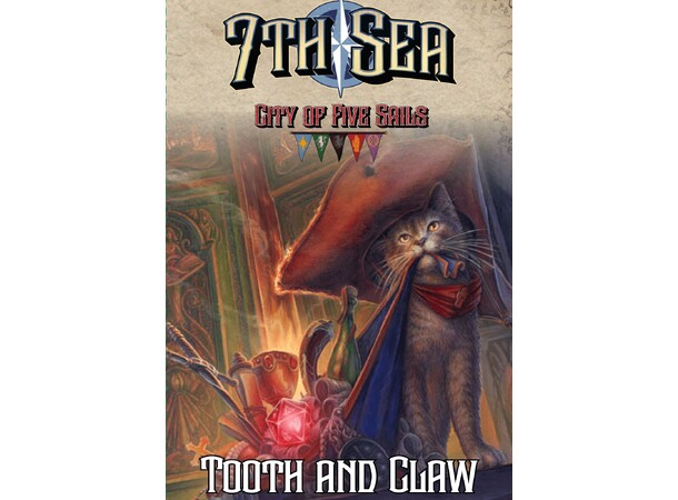 7th Sea City of Five Sails Tooth & Claw Expansion 7th Sea City of Five Sails 
