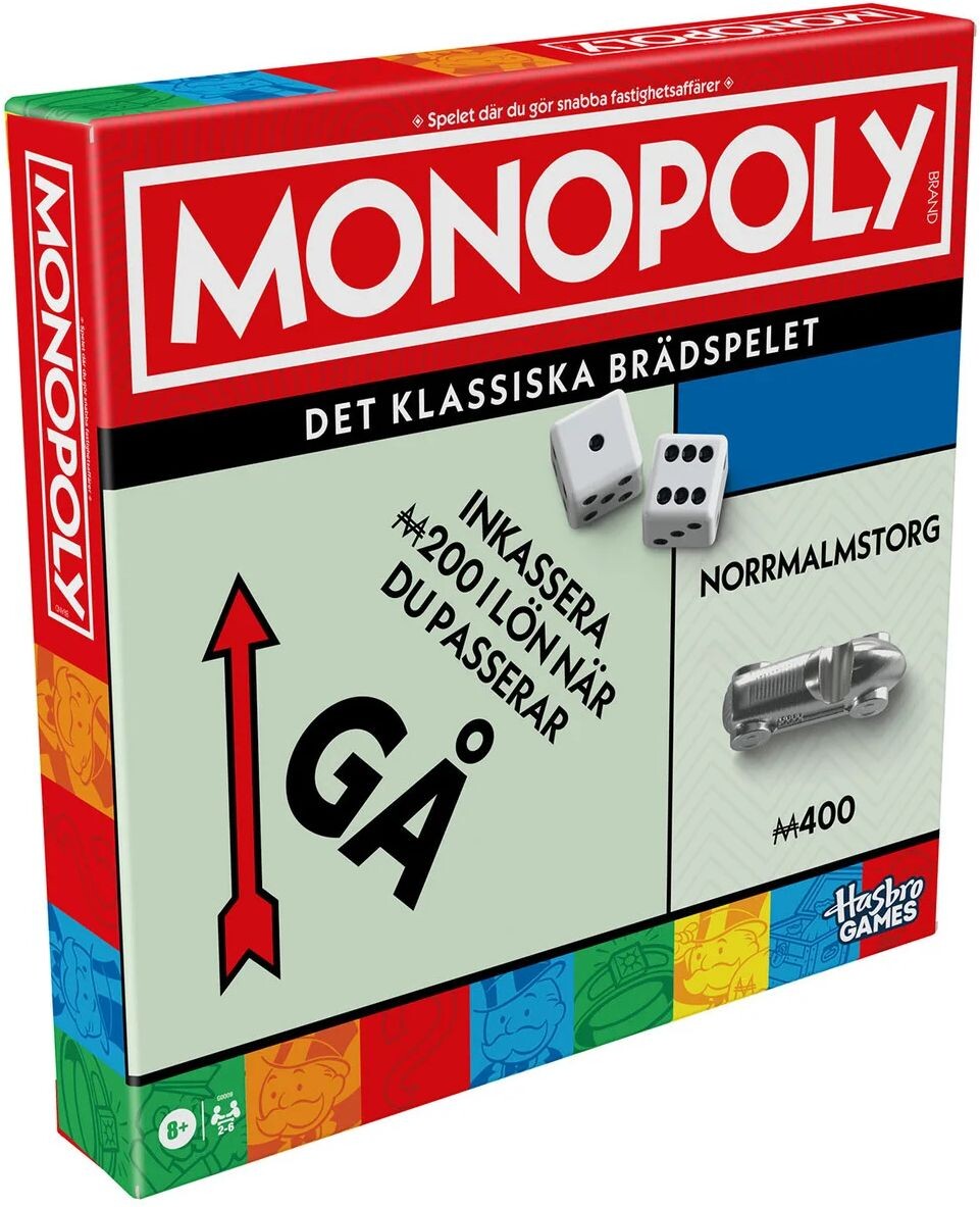Monopoly Brädspel - Svensk 2025 Utgåva