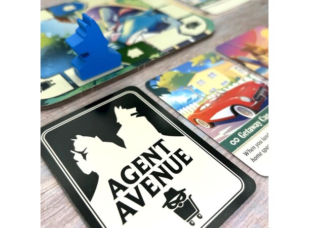 Agent Avenue Brädspel - Engelsk 