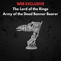 Army of the Dead Banner Bearer Middle-earth Strategy Battle Game