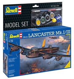 Avro Lancaster Mk.I/III Starter Set Revell 1:72 Byggsats