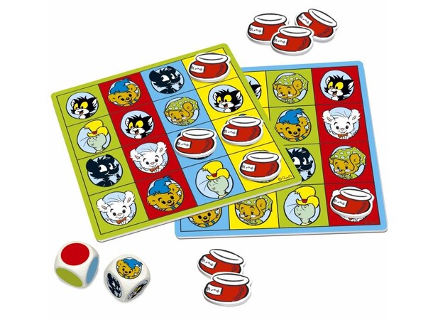 Bamse 4 i rad Brädspel Svensk utgåva 