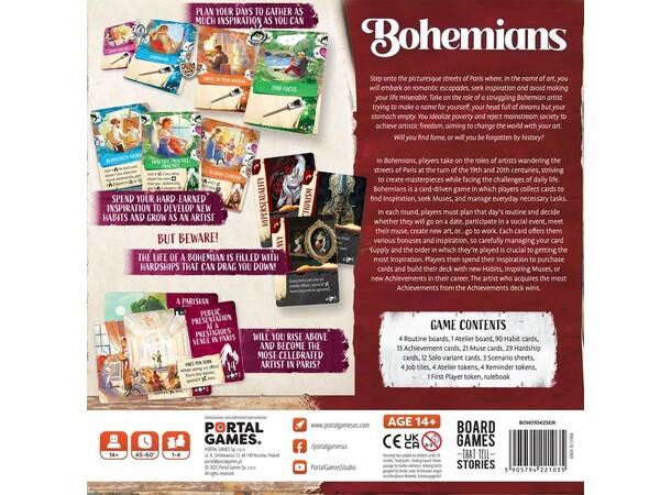 Bohemians Brädspel 