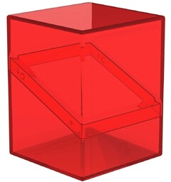 Boulder 100+ Clear Ruby Ultimate Guard Card Box