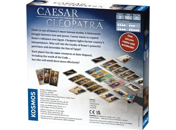 Caesar & Cleopatra Kortspel 