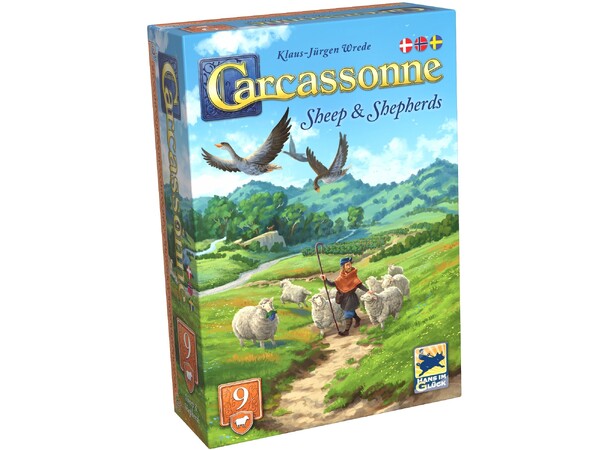 Carcassonne Sheep & Shepherds Expansion Svensk utgåva 