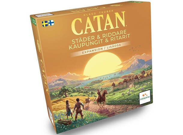 Catan Expansion - Städer & Riddere 3-4 Svensk utgåva 