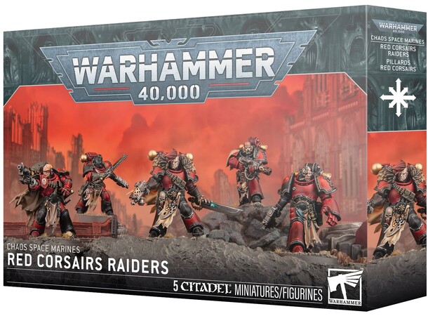 Chaos Space Marines Red Corsairs Raiders Warhammer 40K 