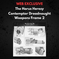 Contemptor Dreadnought Weapons Frame 2 Horus Heresy - Legiones Astartes