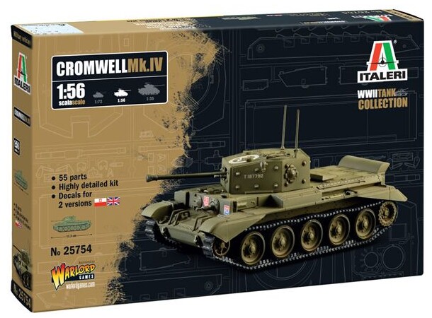 Cromwell Mk. IV Italeri 1:56 Byggsats 